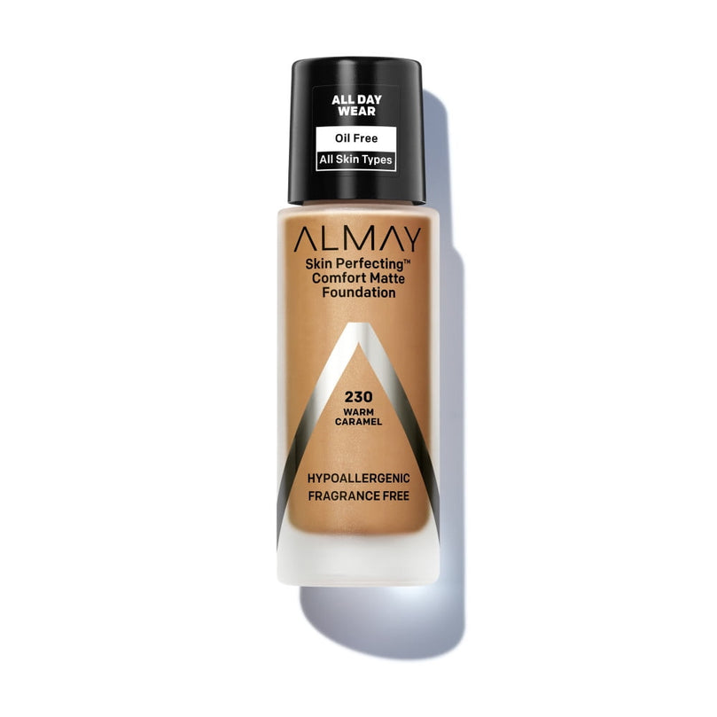 Almay Skin Perfecting Comfort Matte Foundation - Warm Caramel