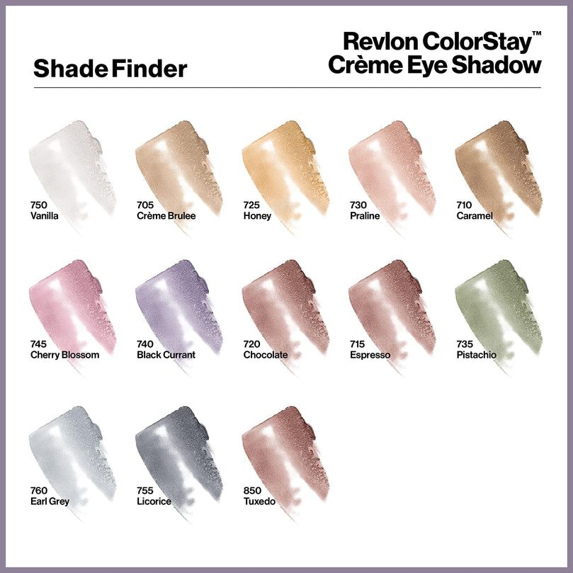 Revlon ColorStay Waterproof Matte and Shimmer Cream Eyeshadow, 24hr Wear, 745