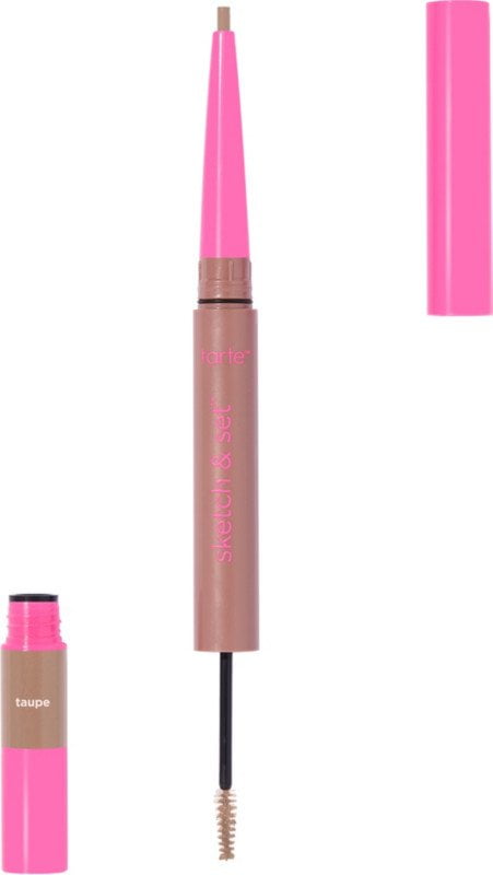 tarte Travel Size Big Ego Sketch & Set Brow Pencil & Tinted Gel - Taupe