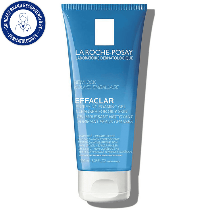 La Roche-Posay Effaclar Gel Facial Wash for Oil Skin, 6.76 fl oz