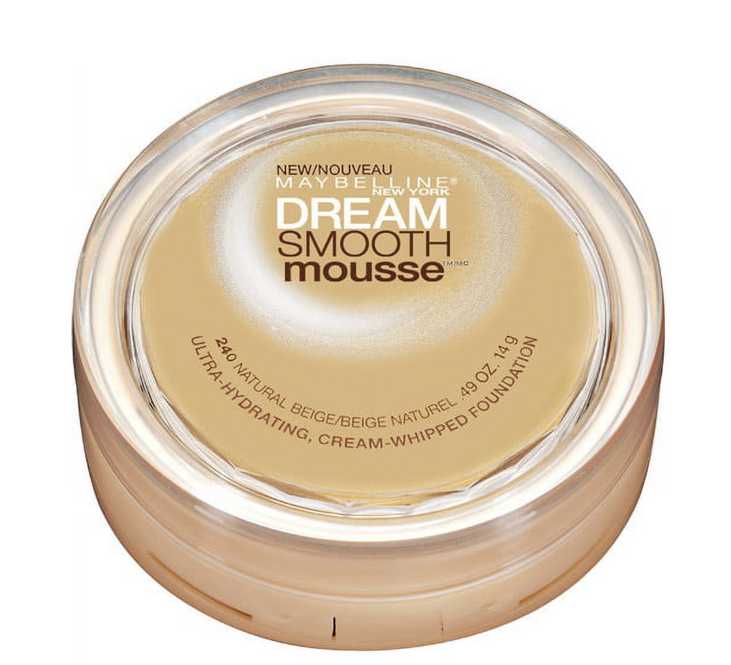 Maybelline Dream Smooth Mousse Cream Whipped Foundation, Natural Beige
