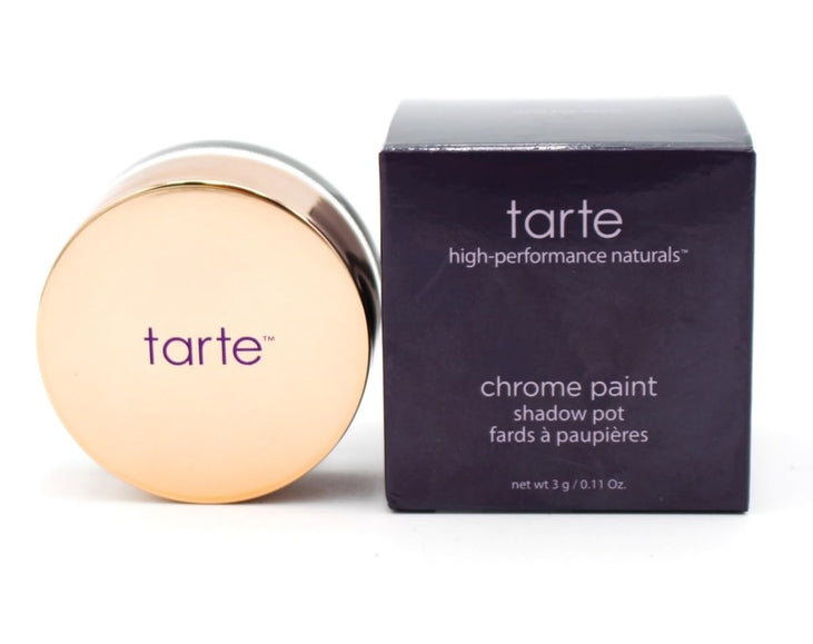 tarte Chrome Paint Shadow Pot Steel the Show