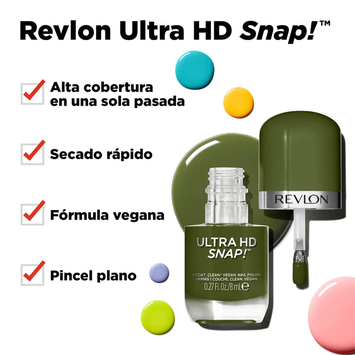 Revlon Ultra HD Snap Nail Color 022 Commander in Chief 0.27 fl oz