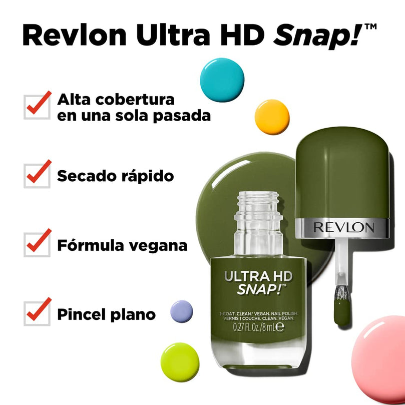 Revlon Ultra HD Snap Nail Color 022 Commander in Chief 0.27 fl oz