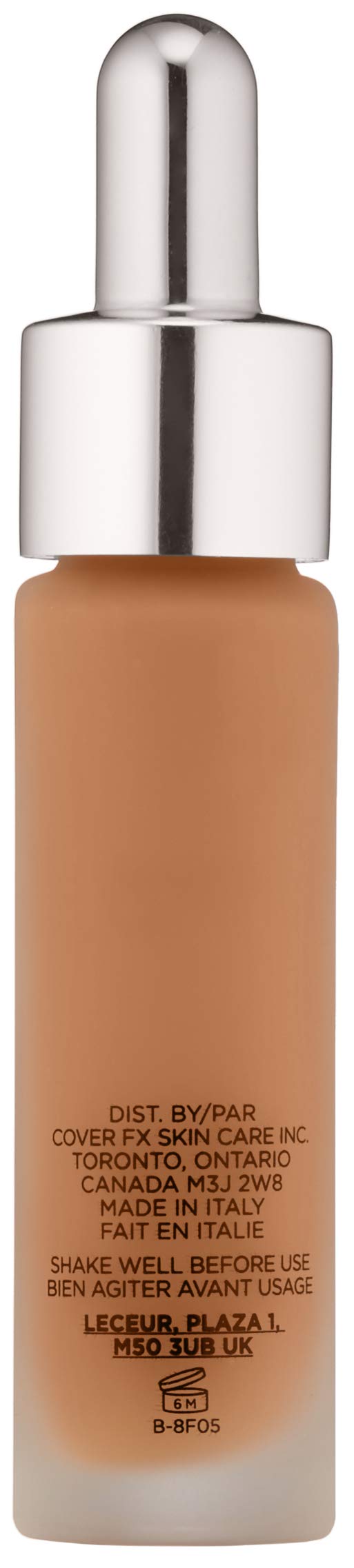 COVER FX Custom Cover Drops, Multi-Use Shade-Adjusting Liquid Foundation - N Deep 1