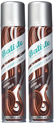 Batiste Dry Shampoo, Divine Dark, 6.73 oz. (2 Pack)