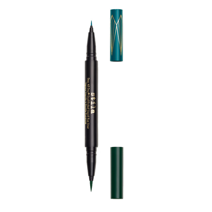 Stila Stay All Day Dual Eye Liner Intense Jade / Teal 0.33oz/1.0ml New With Box