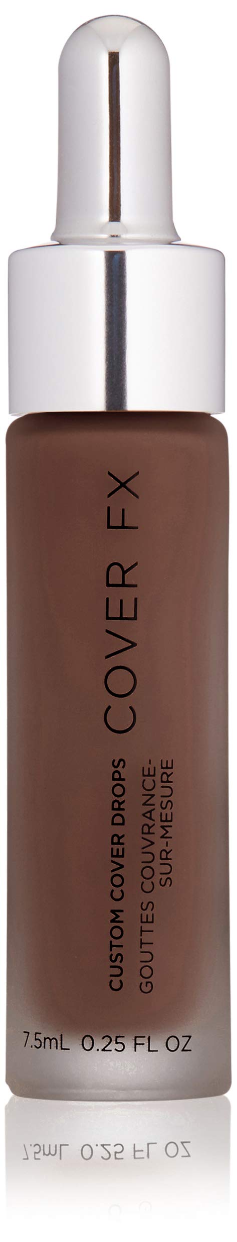 COVER FX Custom Cover Drops, Multi-Use Shade-Adjusting Liquid Foundation and Concealer Makeup - P Deep 5