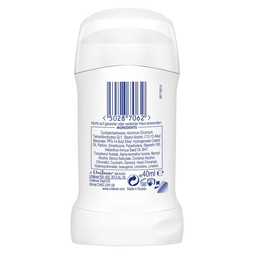 Dove Invisible Dry Stick Anti-Perspirant Deodorant 40ml