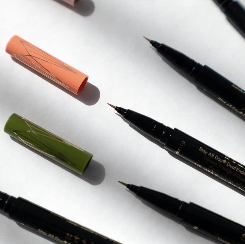 Stila Stay All Day Dual-Ended Liquid Eye Liner - Intense Black / Sangria