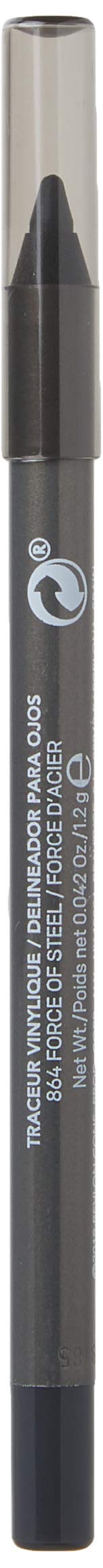 REVLON So Fierce Vinyl Eyeliner, Force of Steel, 0.042 Ounce
