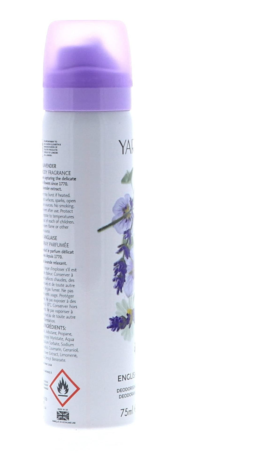 Yardley Of London English Lavender Women's 2.6-ounce Refreshing Body Spray - multi