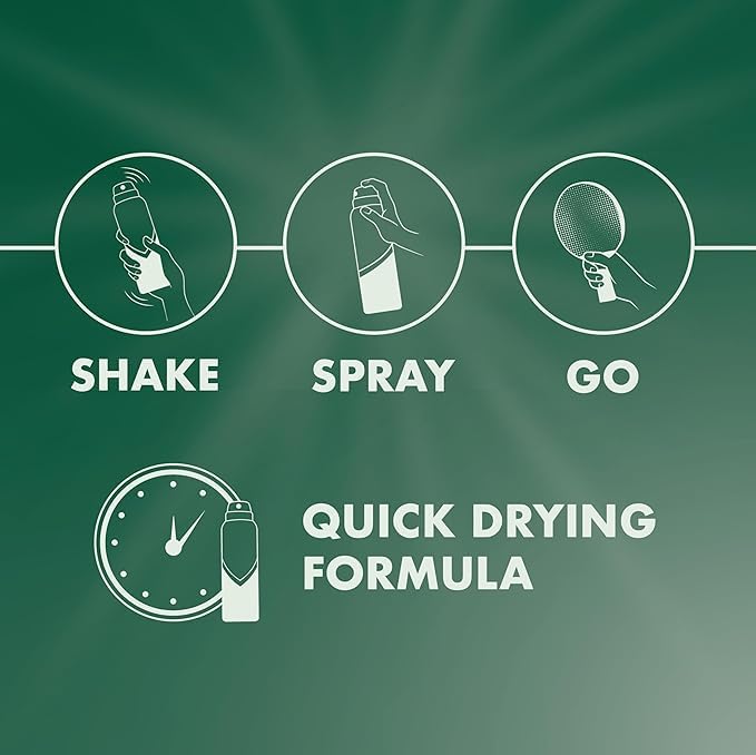 Mitchum men invisible 48hr pure energy deodorant spray 200ML (3 PACK)