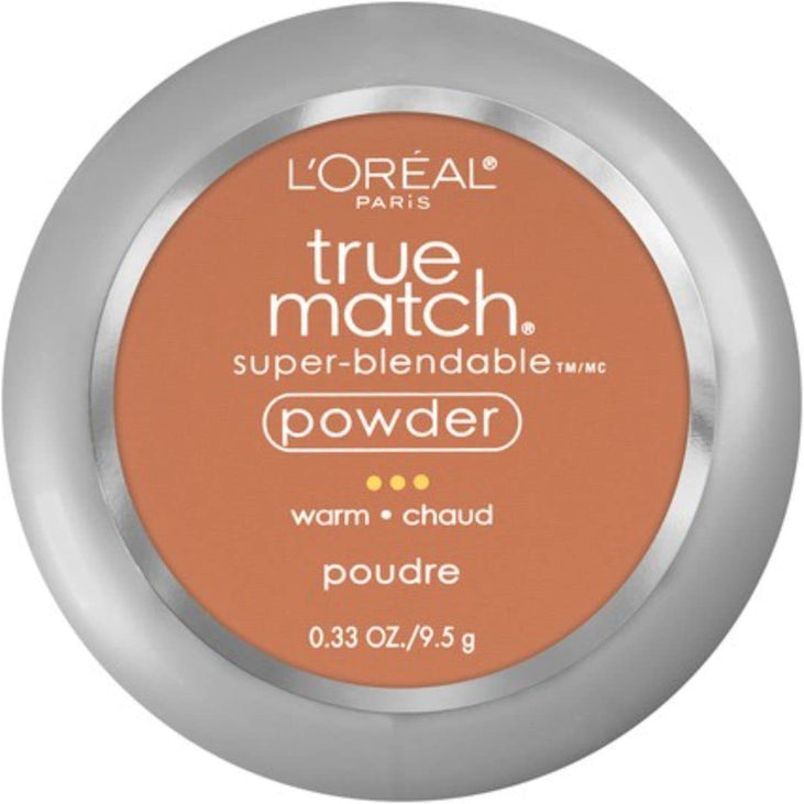 Loreal Paris True Match Super Blendable Powder Warm W8 Creme Cafe