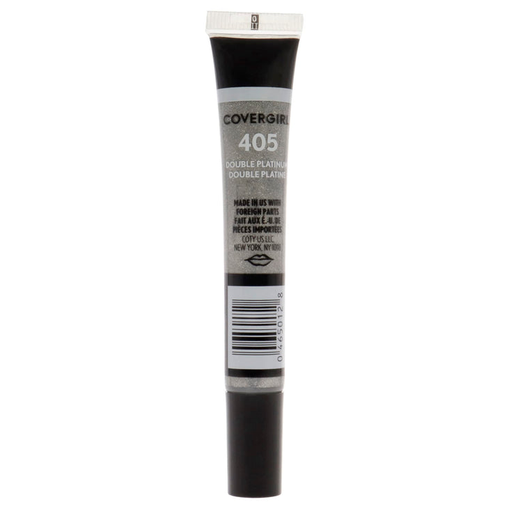 Covergirl Melting Pout Glitz Liquid Glitter Topcoat 405 Double Platinum 0.27 Oz (packaging may vary)