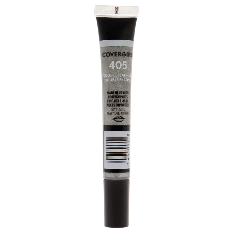 Covergirl Melting Pout Glitz Liquid Glitter Topcoat 405 Double Platinum 0.27 Oz (packaging may vary)