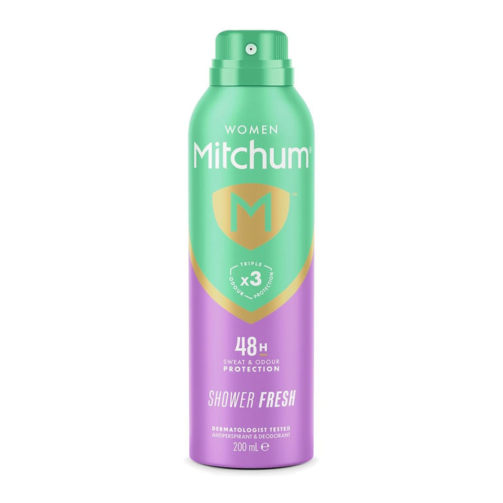 Mitchum Woman Shower Fresh Triple Odor Defense Deodorant Spray 200 ml