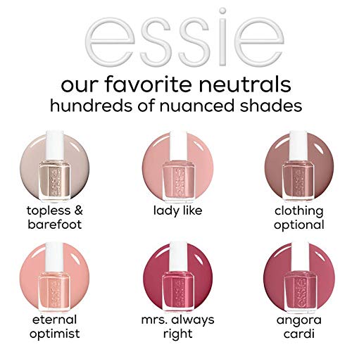 Essie Nail Polish #1015 Clothing Optional 0.46 fl. oz.