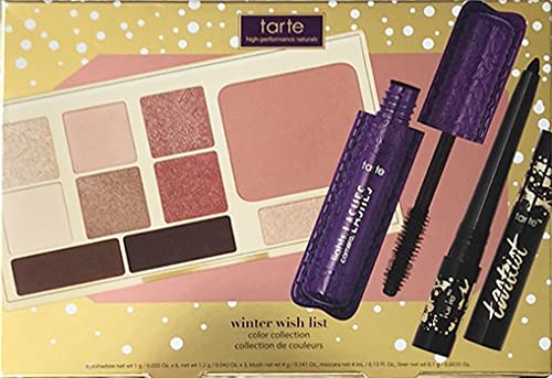 Tarte Winter Wish List Collection Eye & cheek palette, eyeliner & maslcara Trio set