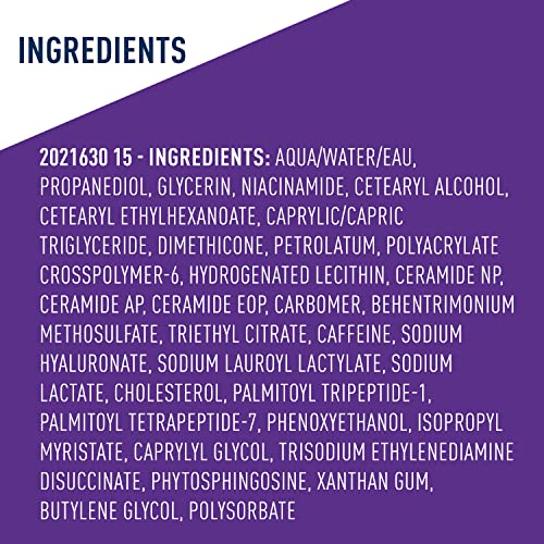 CeraVe Skin Renewing Eye Cream For Wrinkles, Under Eye Cream With Peptides + Caffeine + Niacinamide, For Wrinkles & Crows Feet, Paraben Free & Opthalmologist Tested