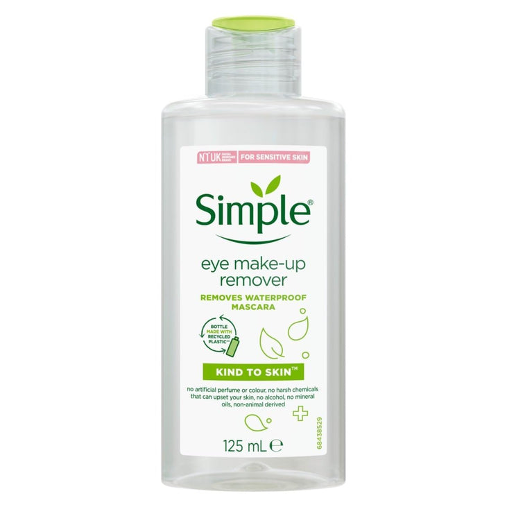6 x Simple Kind to Eyes Eye Make-up Remover 125ml