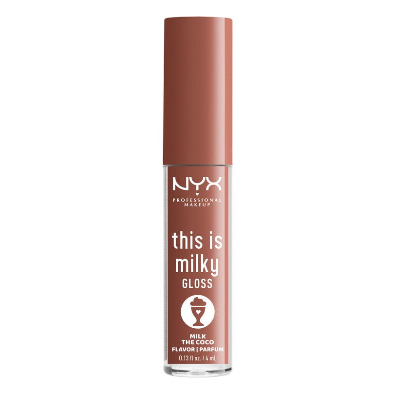 NYX PROFESSIONAL MAKEUP This Is Milky Gloss Lip Gloss - Milk The Coco (Dark Chocolate)