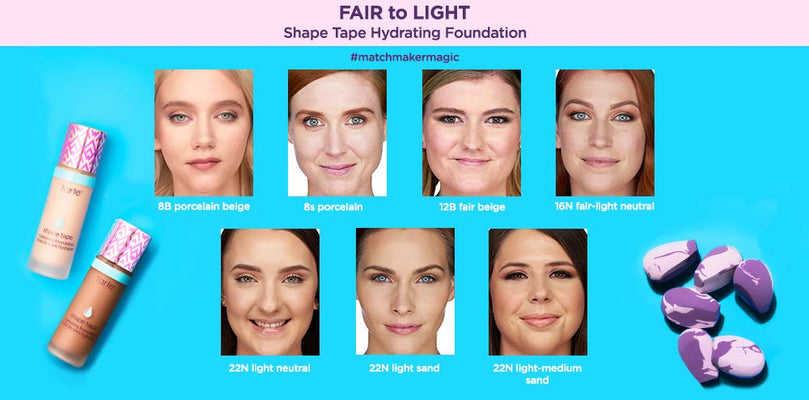 Tarte Double Duty Beauty Shape Tape Hydrating Foundation Fair Beige