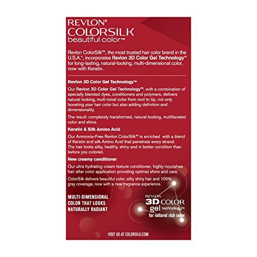 Revlon Colorsilk Beautiful Permanent Hair Color 11 Soft Black