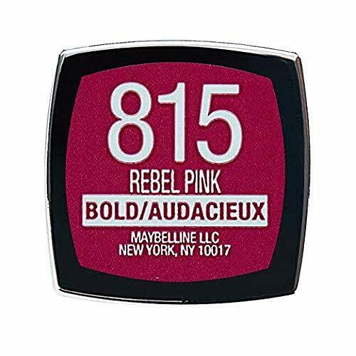 Maybelline New York Color Sensational Pink Lipstick Matte Lipstick, Rebel Pink, 0.15 Ounce, Pack of 1