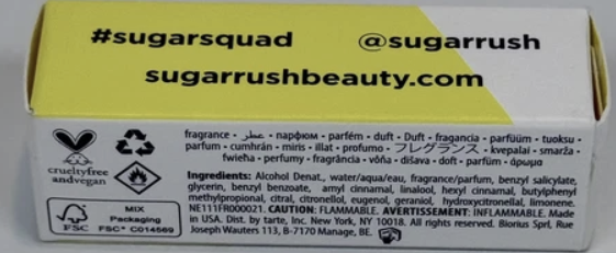 Tarte Mini Sugar Rush Vacay Day Rollerball 4.5 ml / 0.15 fl. oz