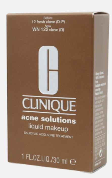 Clinique Acne Solutions Liquid Makeup WN122 Fresh Clove