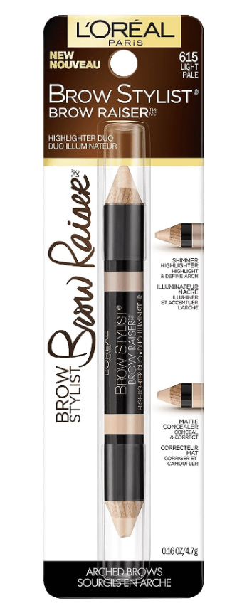 Loreal Brow Stylist Brow Raiser Highlighter Duo #615 Light Pale