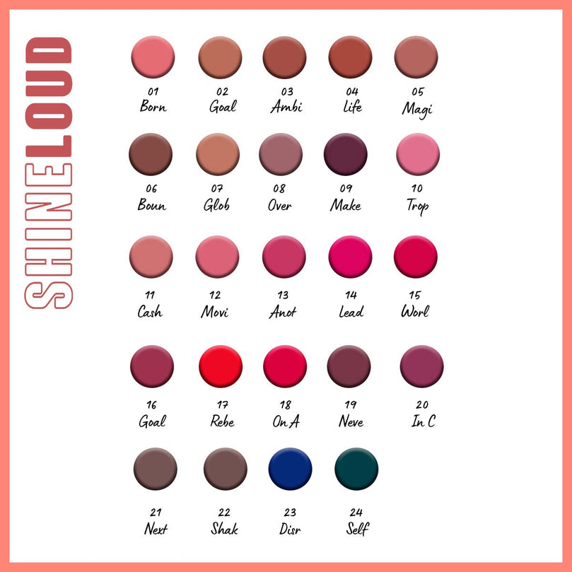 NYX Shine Loud High Shine Lip Color - Shake Things Up