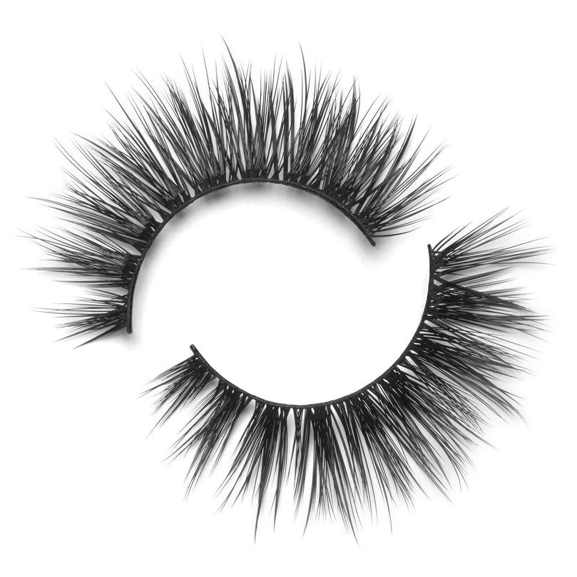 Lilly Lashes Premium Synthetic Lashes Boston, Fake Eyelashes Natural Look, Bold Full Bodied Natural Look, False Lashes, Vegan Strip Lash, Reusable Up to 10 Wears, 15mm