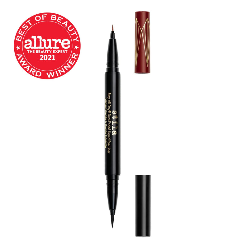 Stila Stay All Day Dual-Ended Liquid Eye Liner - Intense Black / Sangria