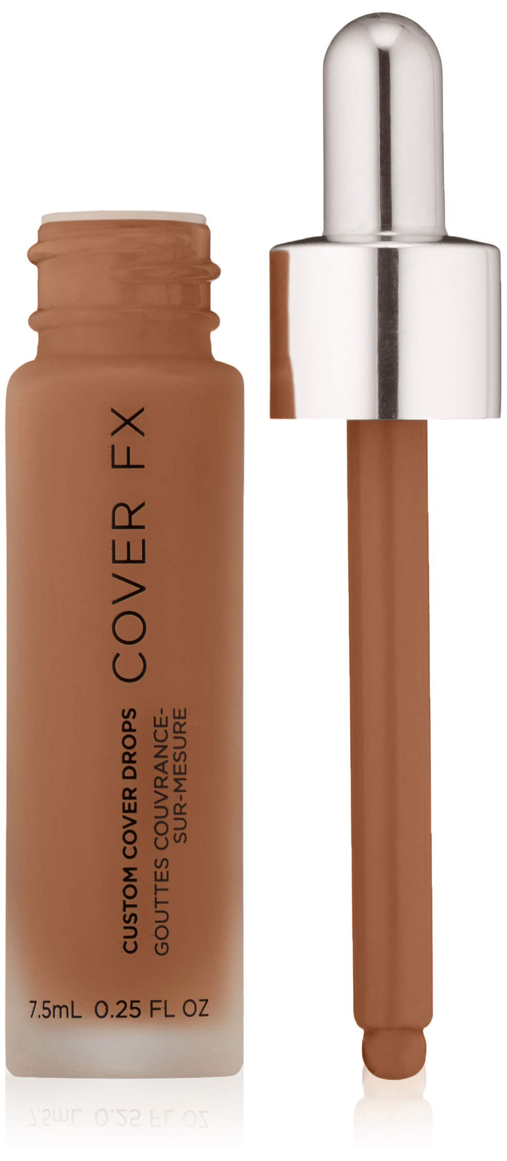 COVER FX Custom Cover Drops, Multi-Use Shade-Adjusting Liquid Foundation and Concealer Makeup - N Deep 3