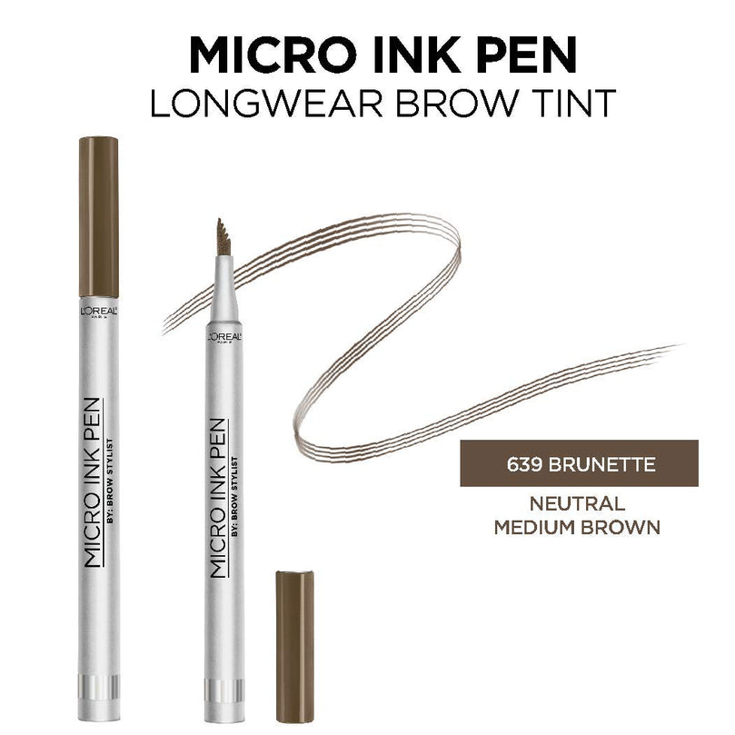 Loreal Paris Micro Ink Pen by Brow Stylist - Brunette #639