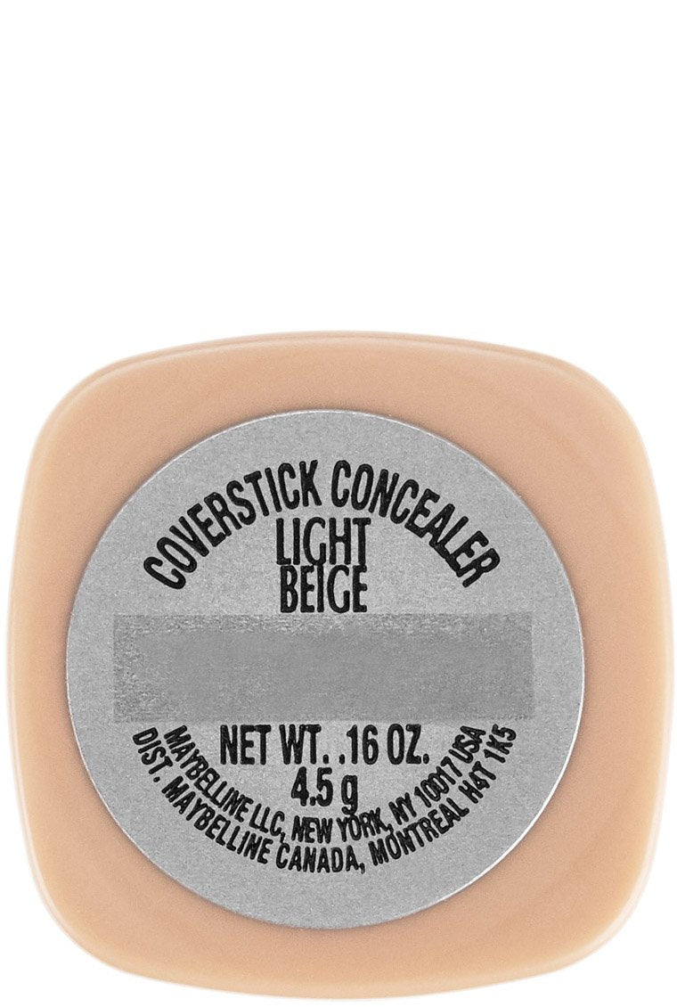 Maybelline New York Cover Stick Concealer, Light Beige, 0.16 Ounce