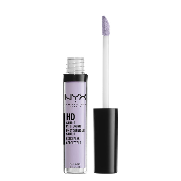 NYX Professional Makeup HD Studio Photogenic Concealer Wand, medium coverage, undereye concealer, Lavender