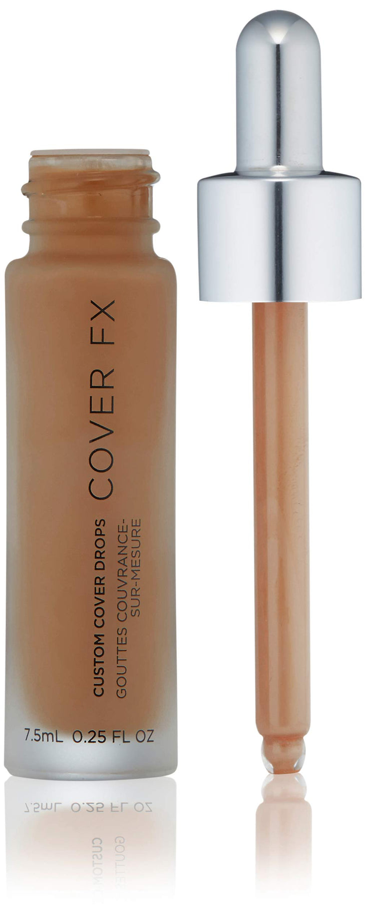 COVER FX Custom Cover Drops, Multi-Use Shade-Adjusting Liquid Foundation and Concealer Makeup - G Deep 2