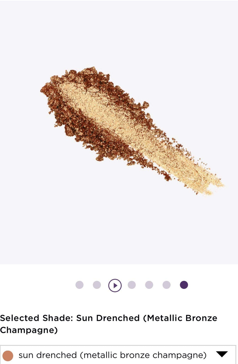 Tarte Chrome Paint Shadow Pot Sun Drenched