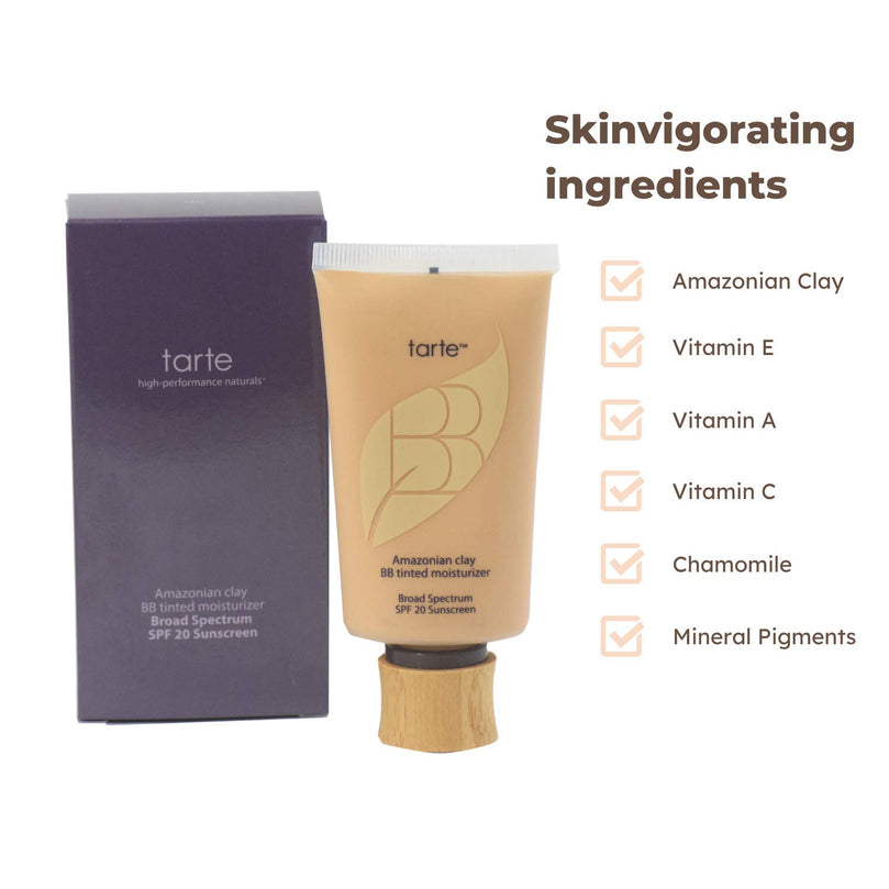 Tarte Amazonian Clay Bb Tinted Moisturizer Broad Spectrum SPF 20 - Light 50 ml