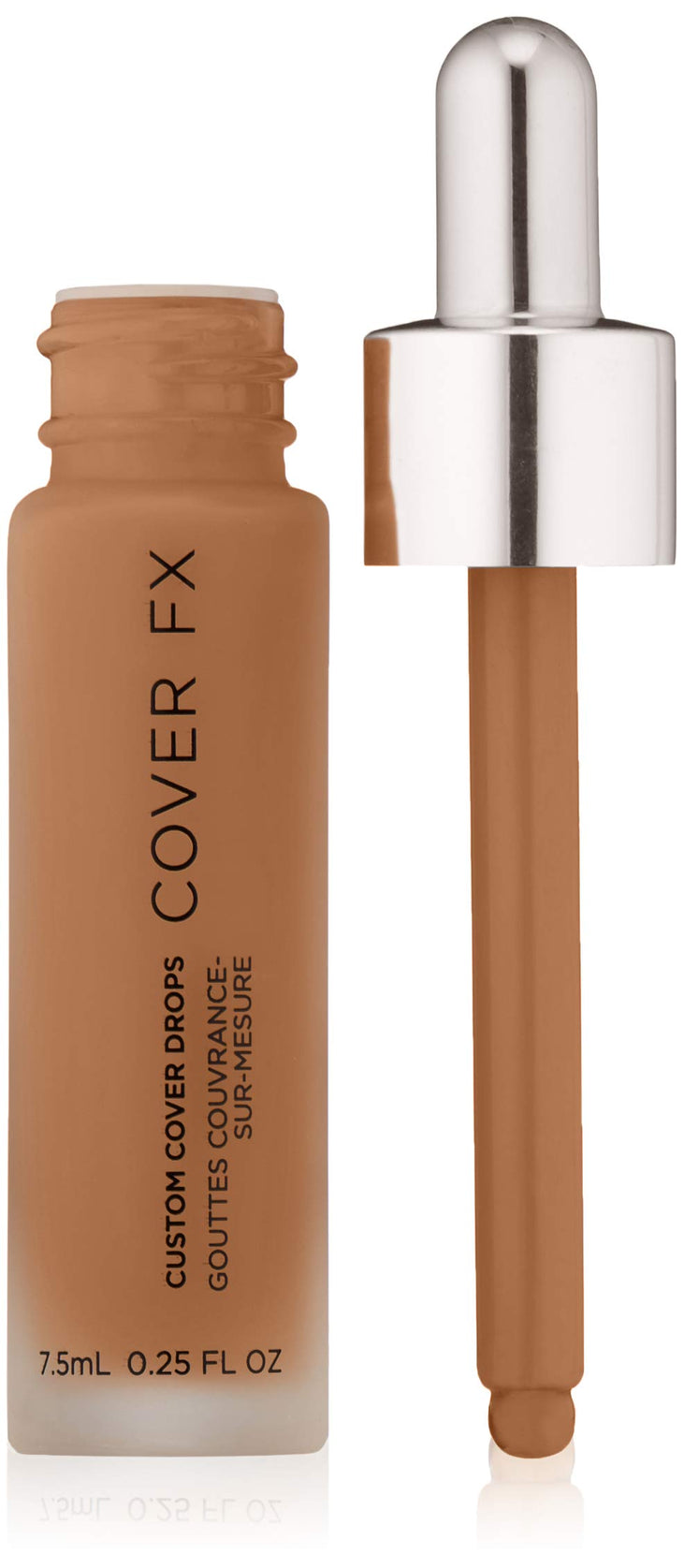 COVER FX Custom Cover Drops, Multi-Use Shade-Adjusting Liquid Foundation and Concealer Makeup - N Deep 2