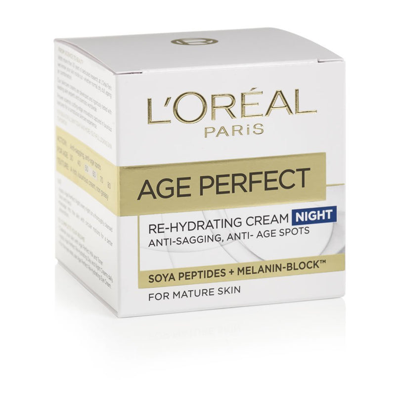 2 x L'Oreal Paris Age Perfect Re-Tightening Night Cream 50ml