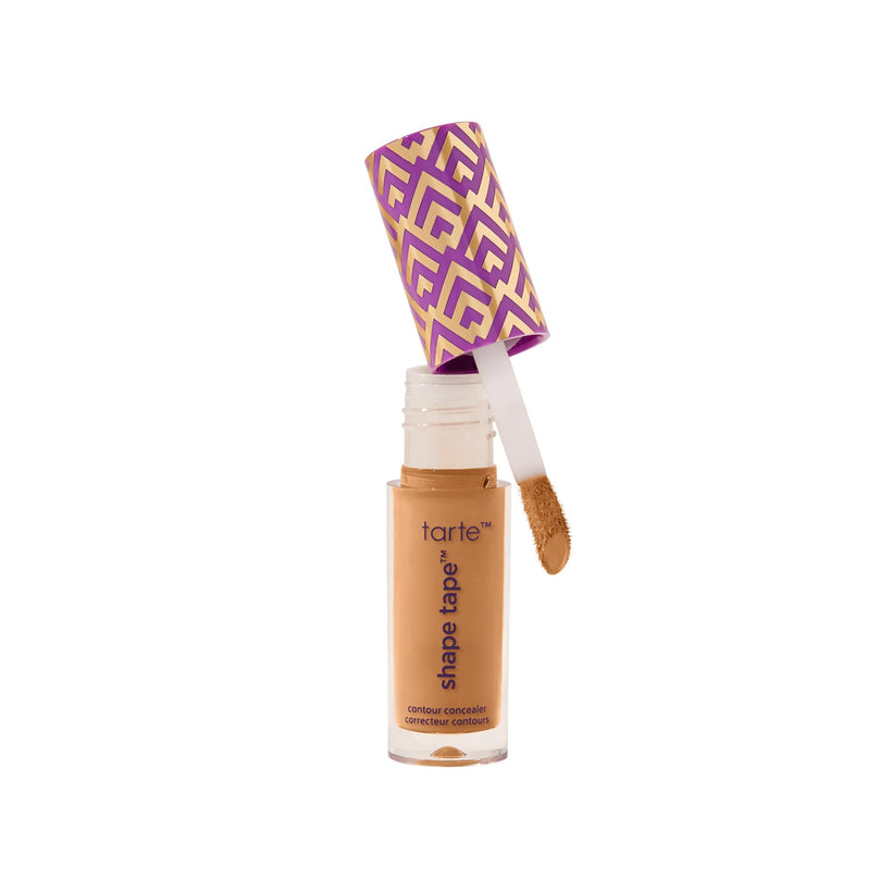 tarte shape tape full-coverage concealer - 42S tan sand (tan skin with warm, golden undertones) - travel size