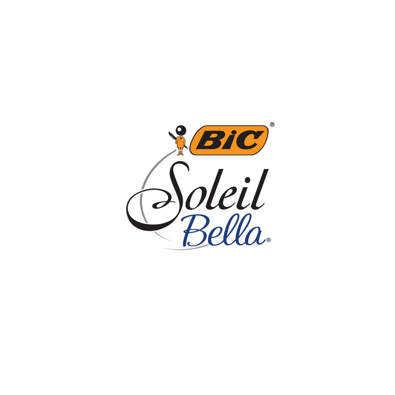 Bic Soleil Bella 4 Blade Disposable Razor for Women 3 Count
