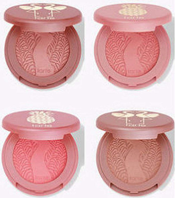 Tarte Flushed & Fabulous Deluxe Amazonian Blush Set 4-Pc. 100% Authentic