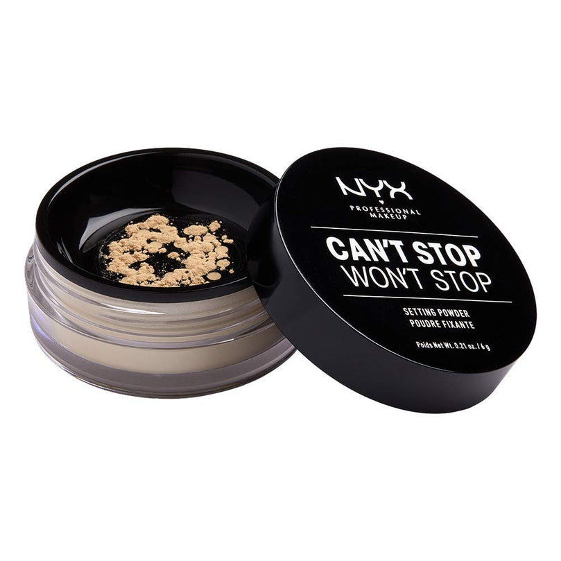 Nyx Can't Stop Won't Stop Setting Powder - Light Medium