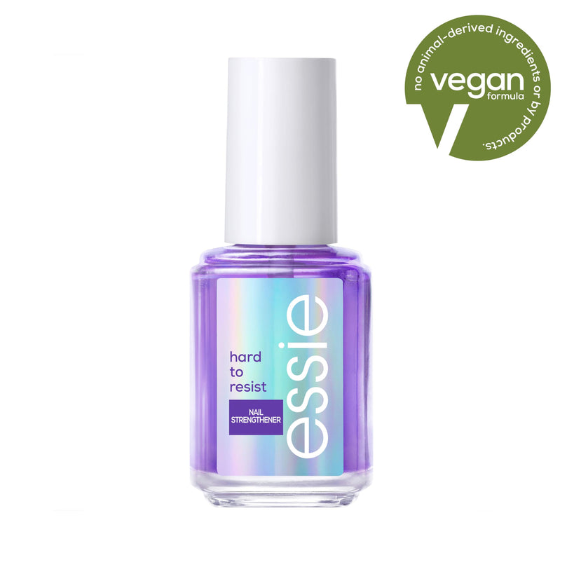 essie Nail Care, 8-Free Vegan, Hard To Resist Nail Strengthener, Neutralize & Brighten, violet, 0.46 fl oz
