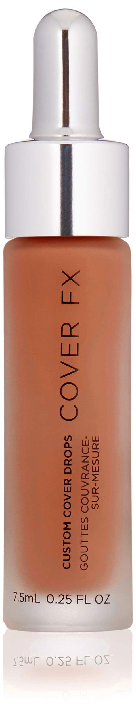 COVER FX Custom Cover Drops, Multi-Use Shade-Adjusting Liquid Foundation and Concealer Makeup - P Deep 3